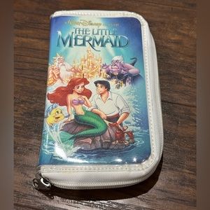 Disney The Little Mermaid Wallet - Blue and White